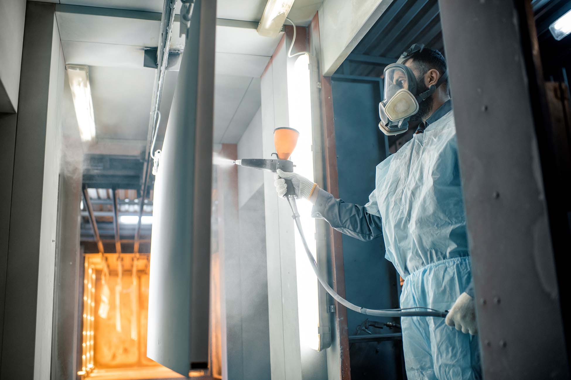 sheet metal fabrication powder coating