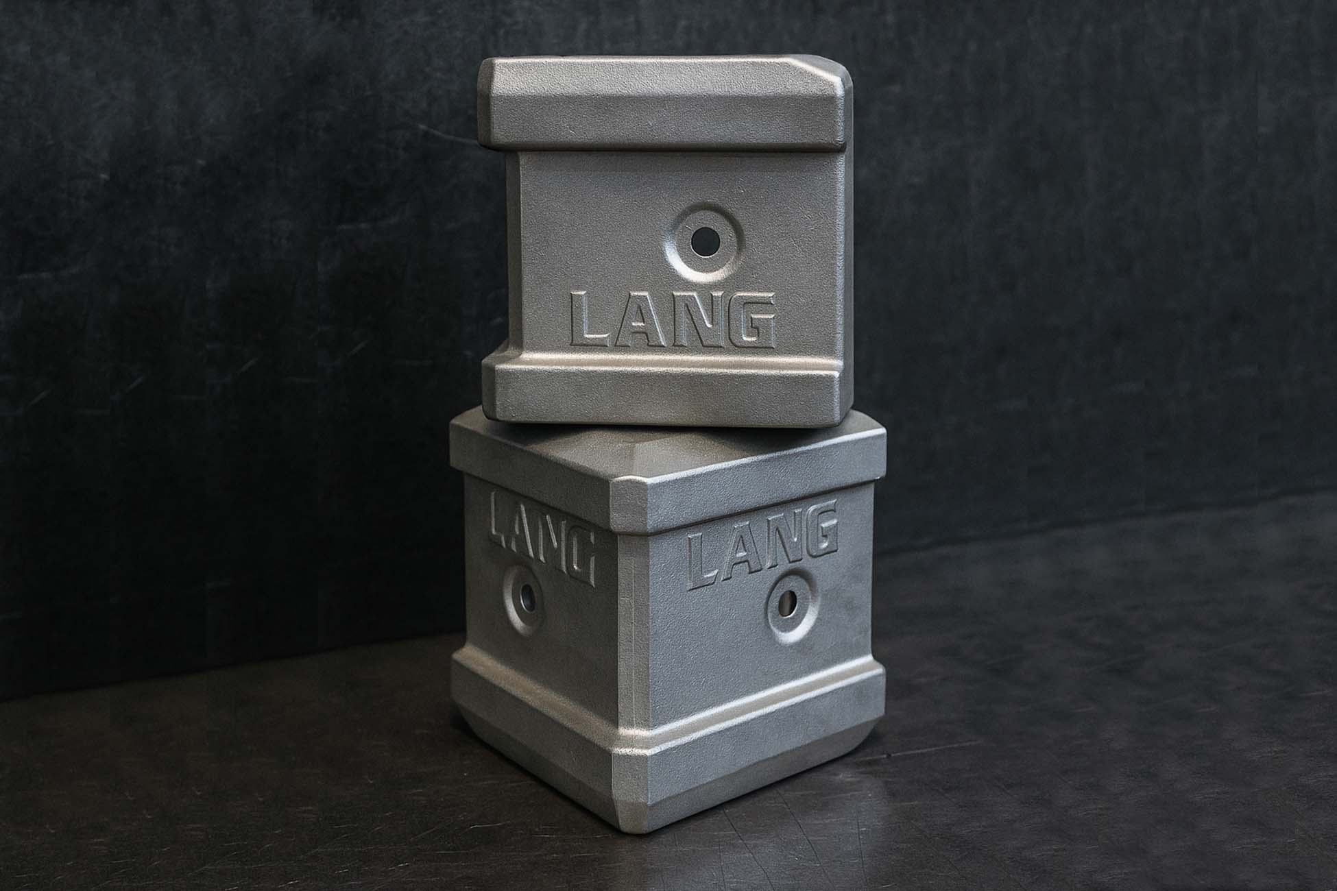 Gravity cast end caps 3