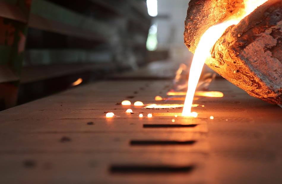 green sand casting