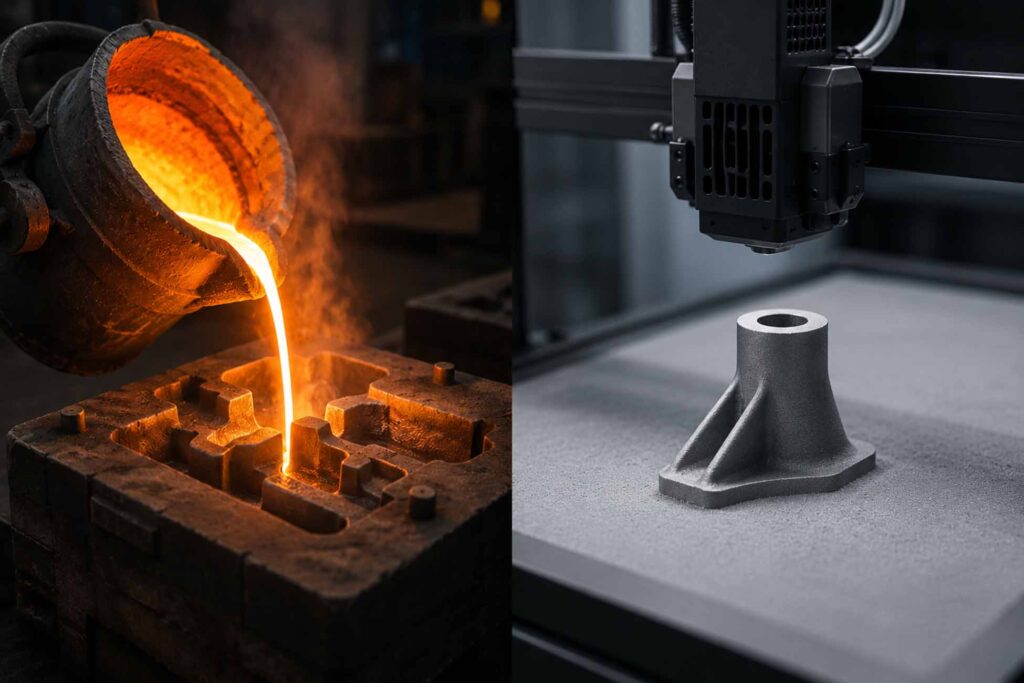 Additive Manufacturing vs. Casting: How to Choose the Right Manufacturing Process