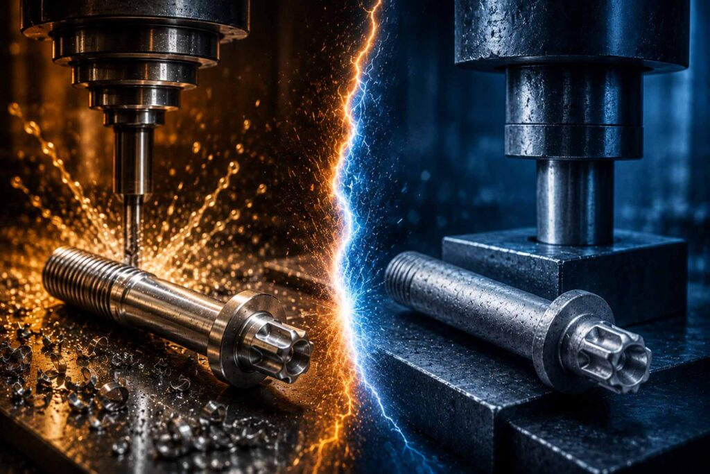 Cold Forged vs. CNC Machined Fasteners: Which Manufacturing Process Is Right for Your Application?