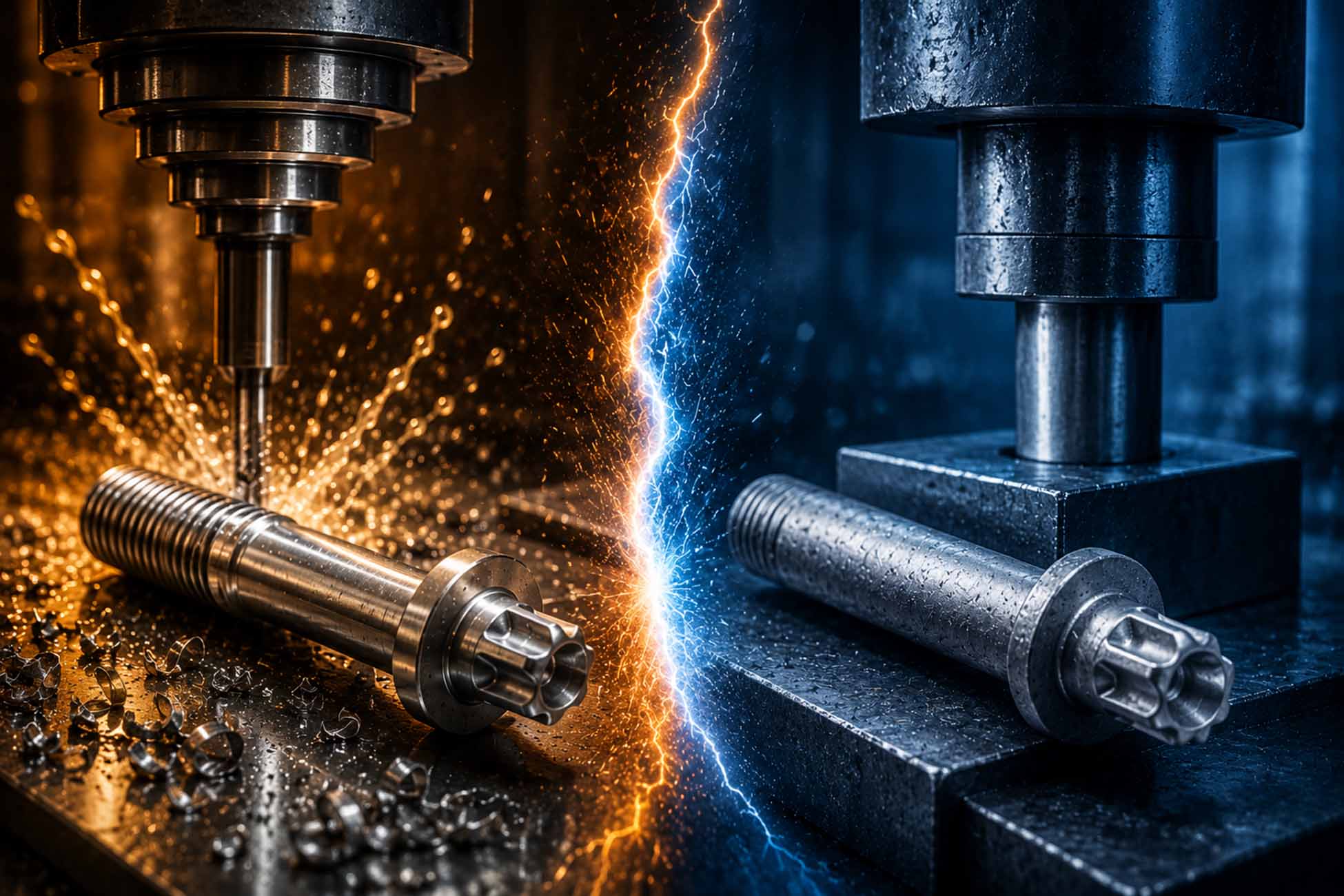 Cold Forged vs CNC Machined Fasteners