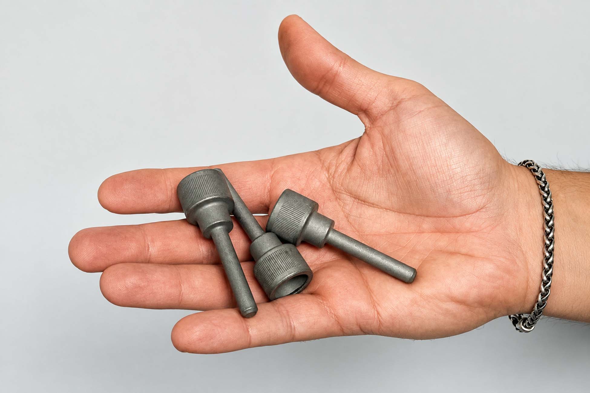 Custom Cold Headed Knurled Fastener 1