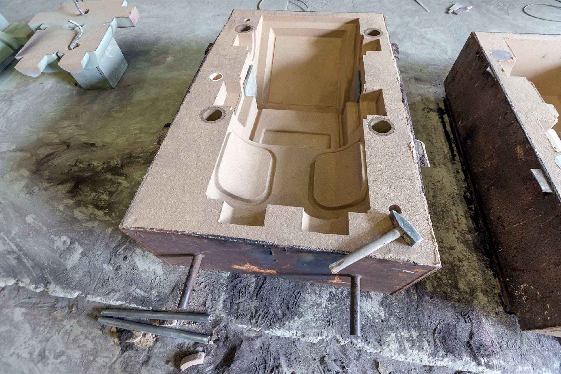 sand casting mold tfg usa